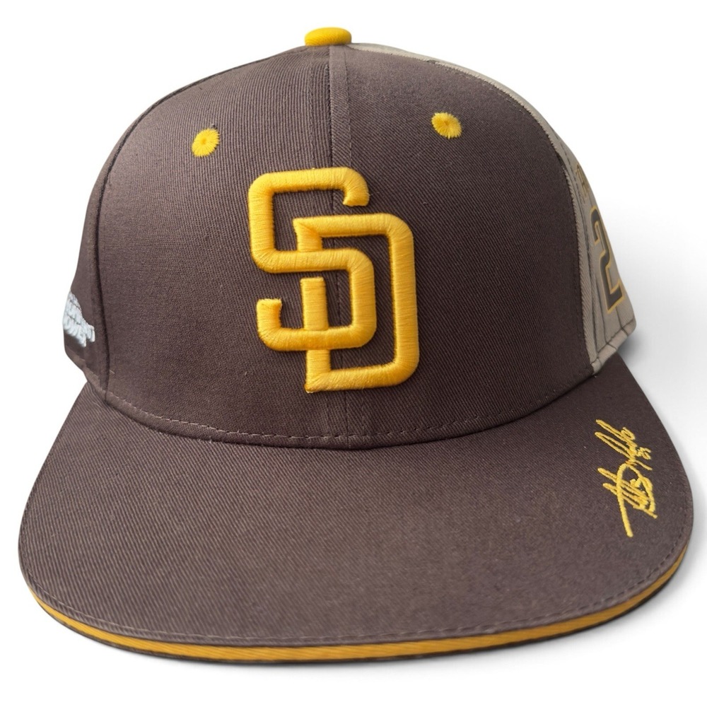 San Diego Padres Hat Cap Brown Gold Fernando Tatis Jr Adult Men Snapback 2022